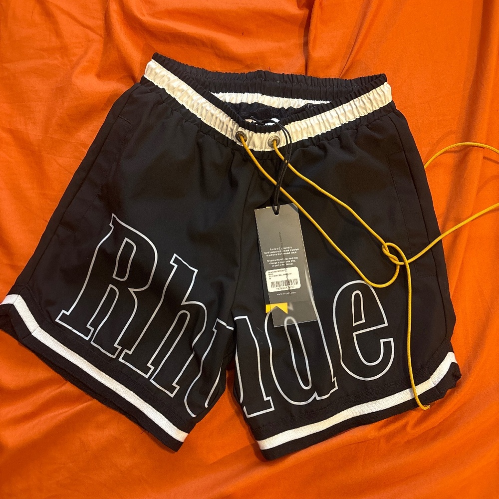 Rhude basketball swim shorts